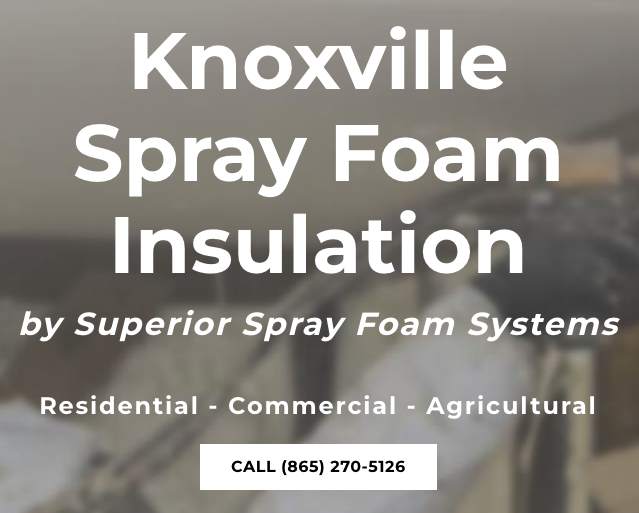 Knoxville Spray Foam Insulation